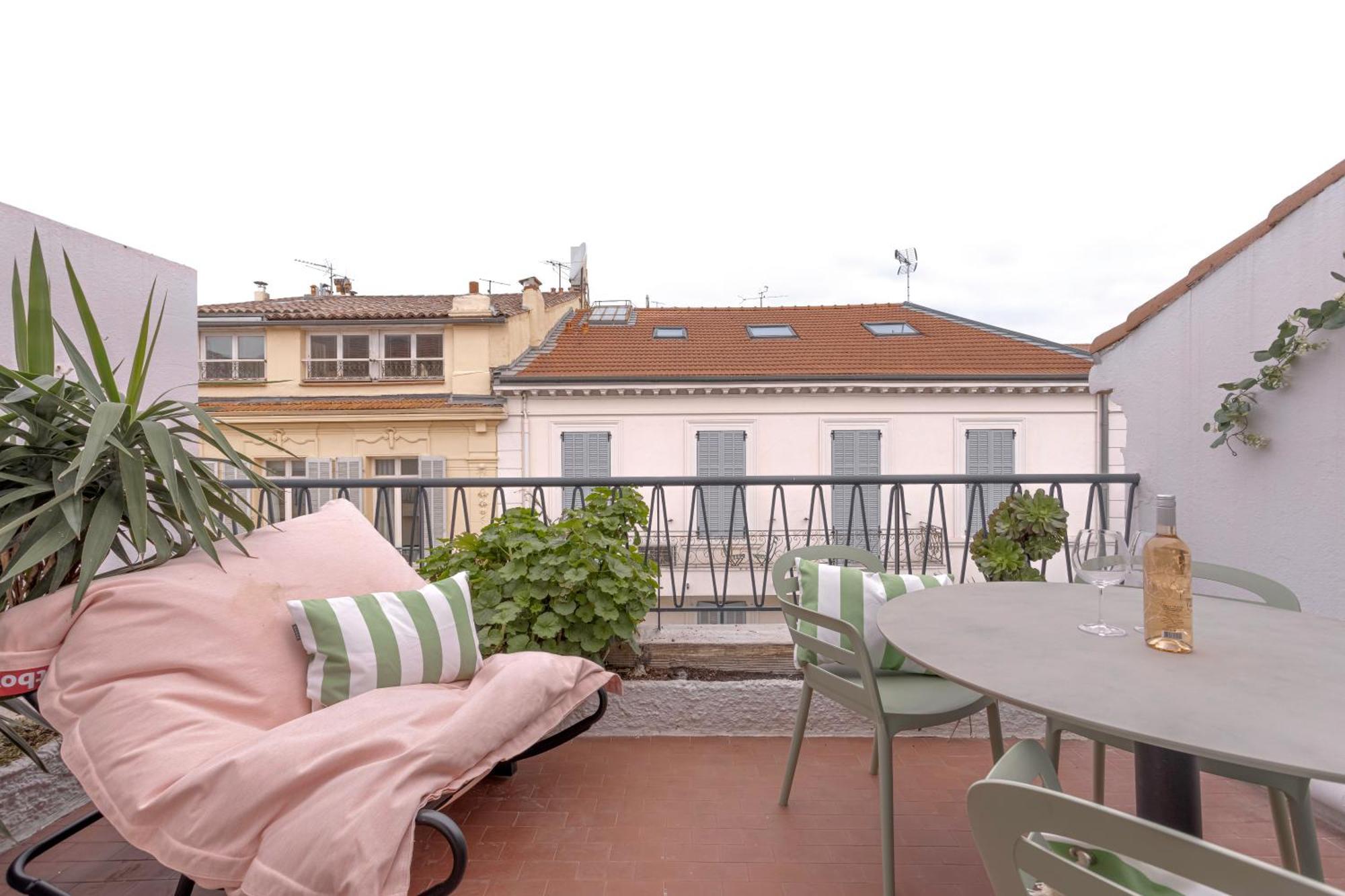 Alma Florian Apartment 4 People With Terrace Cannes Kültér fotó